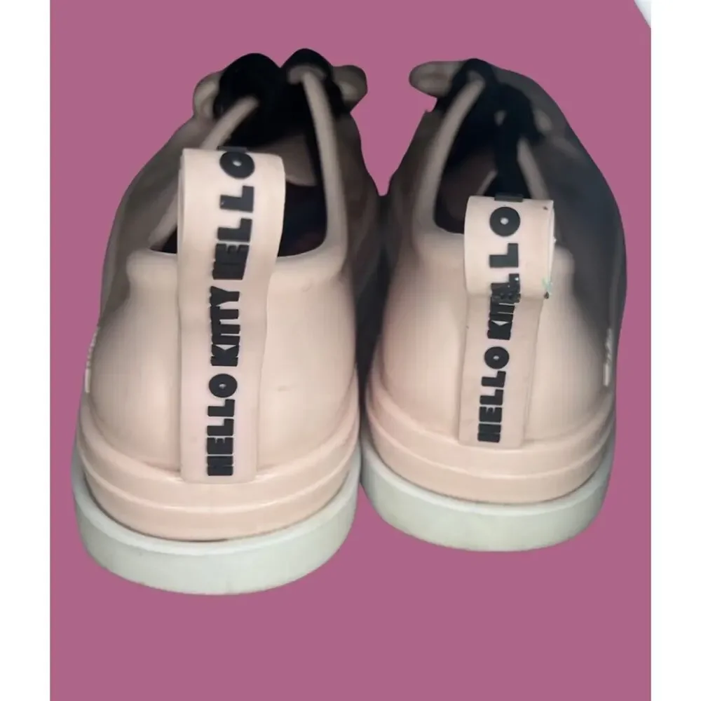 Youth Size 4- Melissa x Hello Kitty Platform Sneakers, Sanrio, Pink, Women's 6